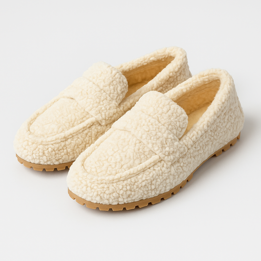 Ceenqo | Luxe Lamswollen Mocassins