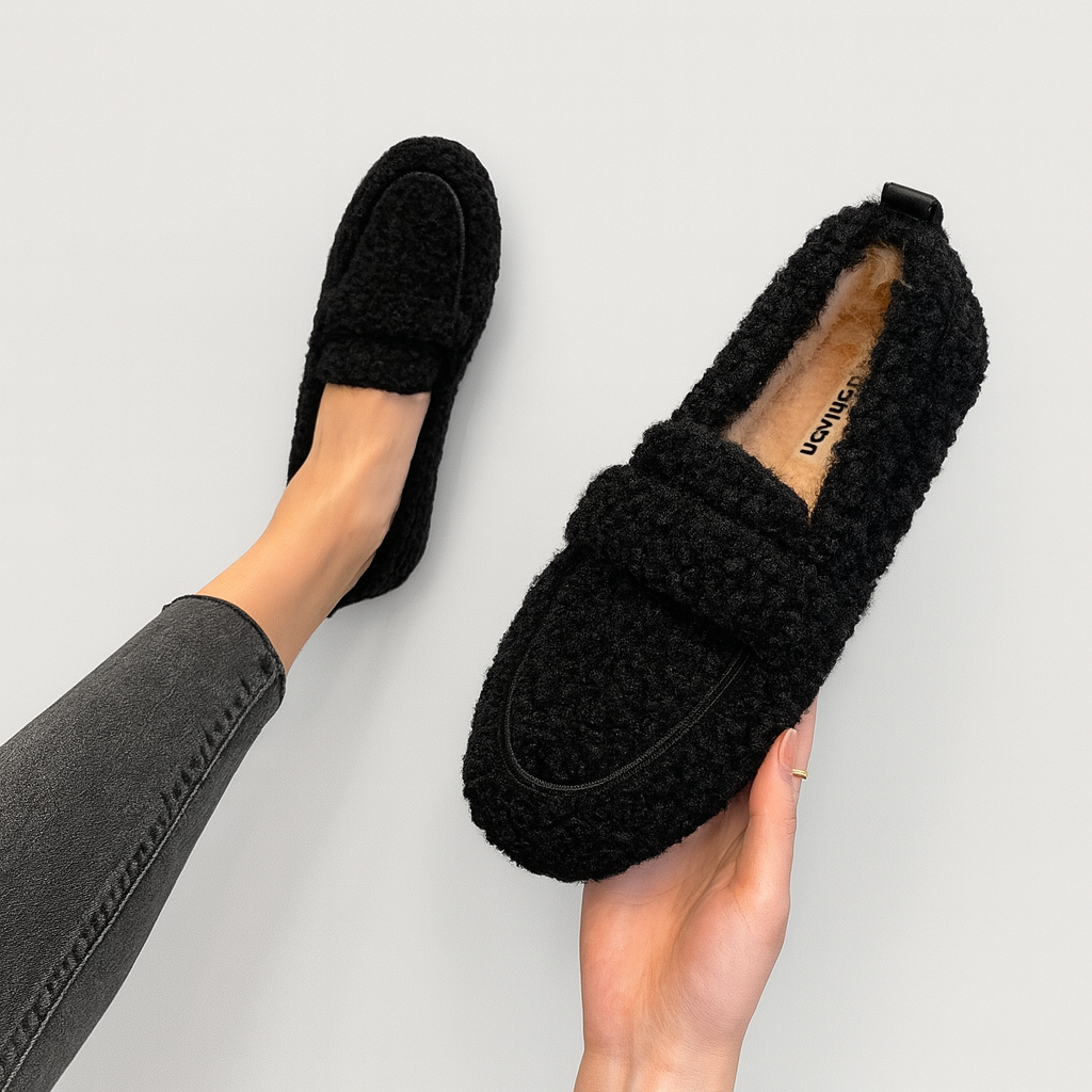 Ceenqo | Luxe Lamswollen Mocassins