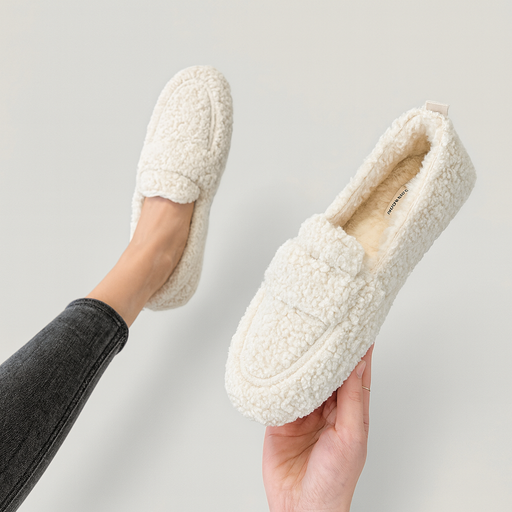 Ceenqo | Luxe Lamswollen Mocassins