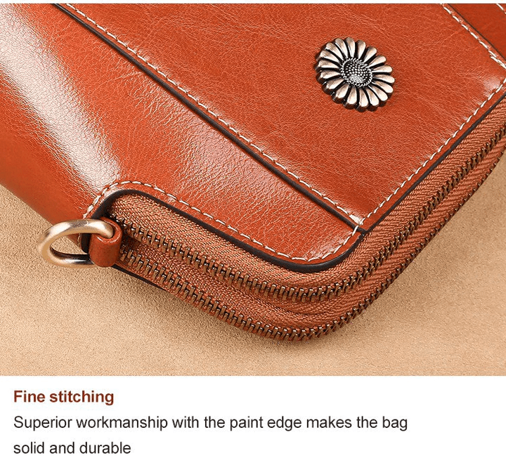 Ceenqo™ Retro Crossbody Leather Bag