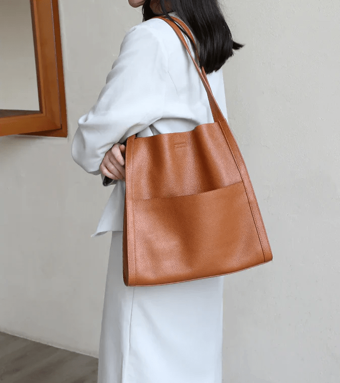 Ceenqo Shoulder Leather Bag™