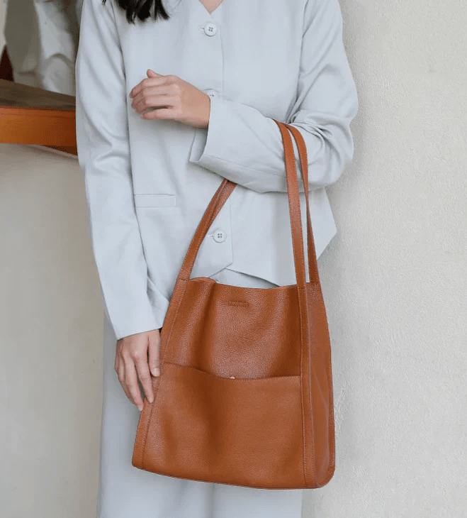 Ceenqo Shoulder Leather Bag™