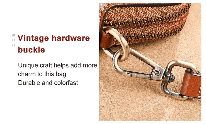 Ceenqo™ Retro Crossbody Leather Bag