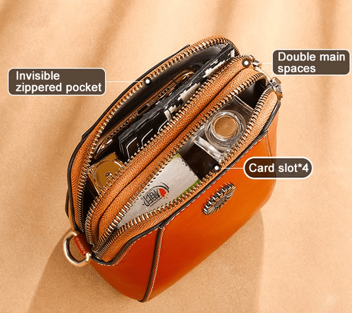 Ceenqo™ Retro Crossbody Leather Bag